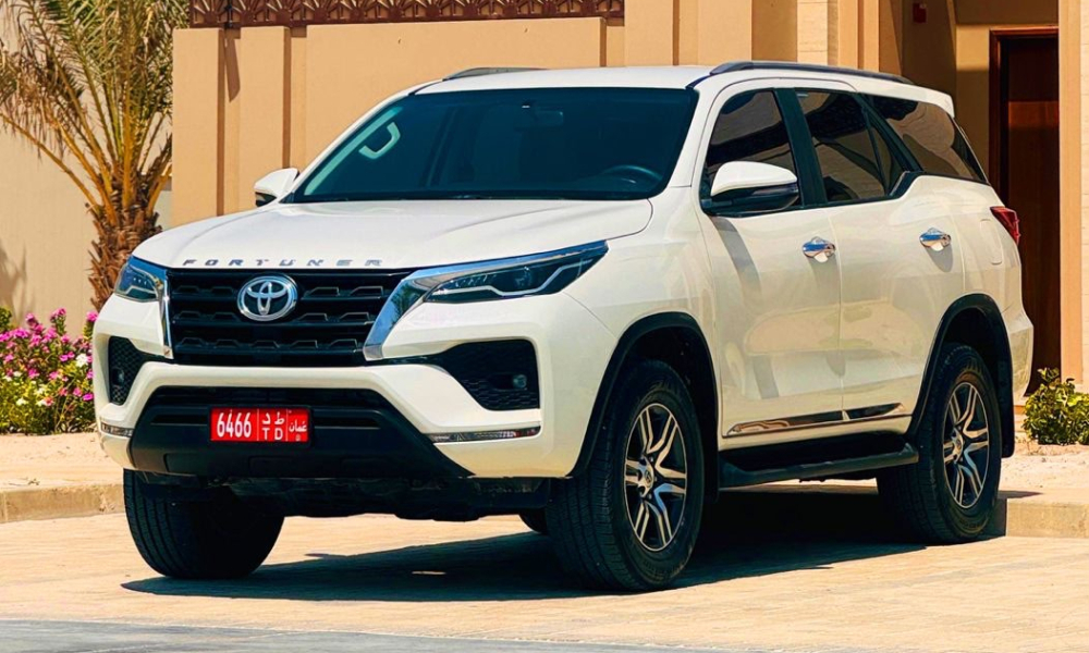 Toyota Fortuner – Premium 4x4 SUV Rental in Salalah & Muscat, Oman